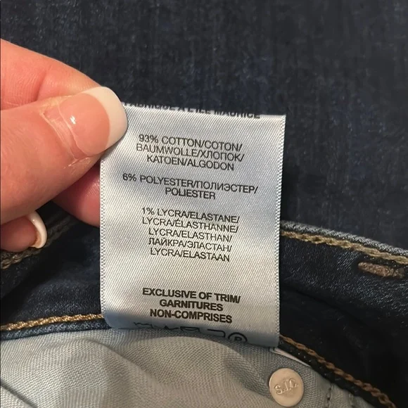 🆕Silver Jeans⭐️NWT⭐️Blue Skinny Crop Midrise Curvy SUKI JEANS Size 31 - Picture 9 of 14